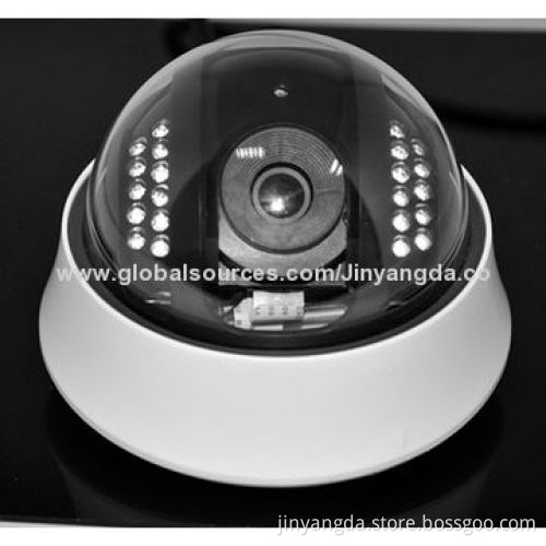 CMOS Wireless Vandal-proof IP Network Security Dome Camera, OEM Orders Welcomed